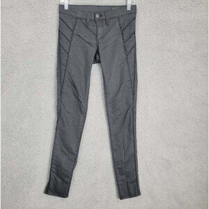 RAG & BONE Women's Size 26 Gray Shoreditch Trench Legging Jeans W15541585